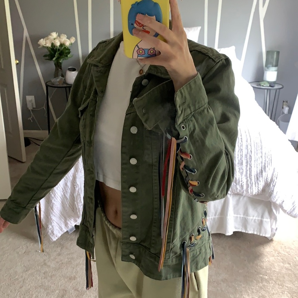 Blank NYC Braided String Jacket